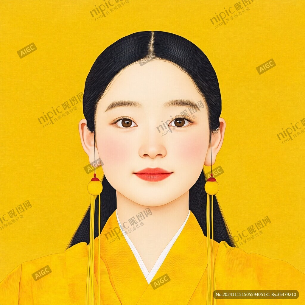 板绘人像