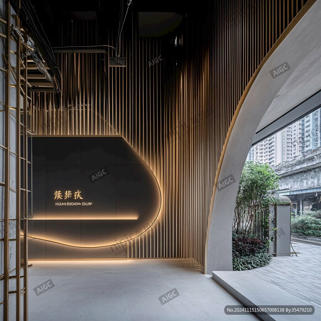 瓷器展厅入口设计