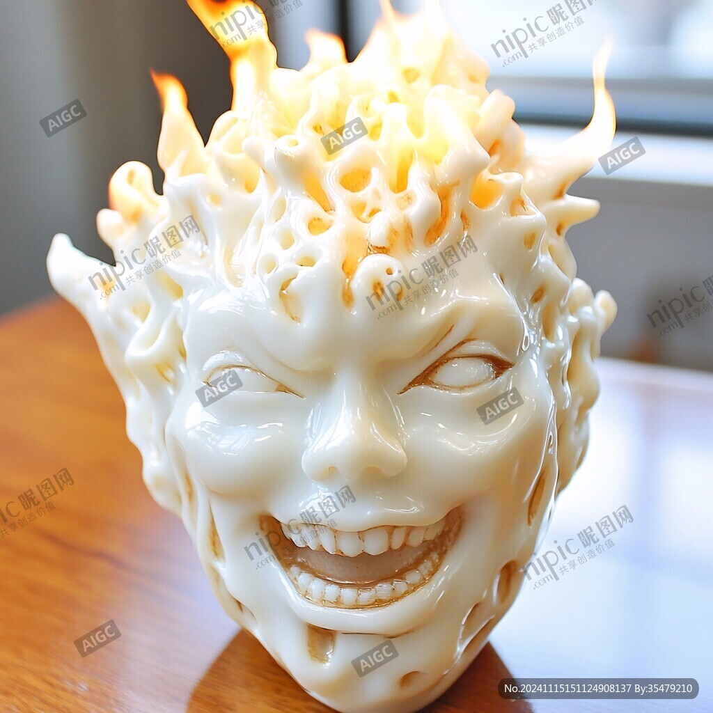 头型陶瓷雕塑