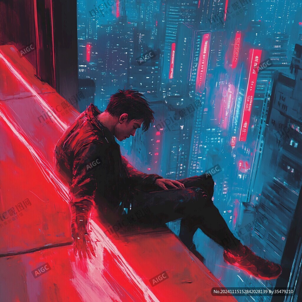 赛博朋克风
