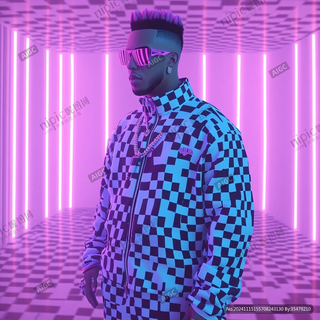 赛博朋克潮流人物