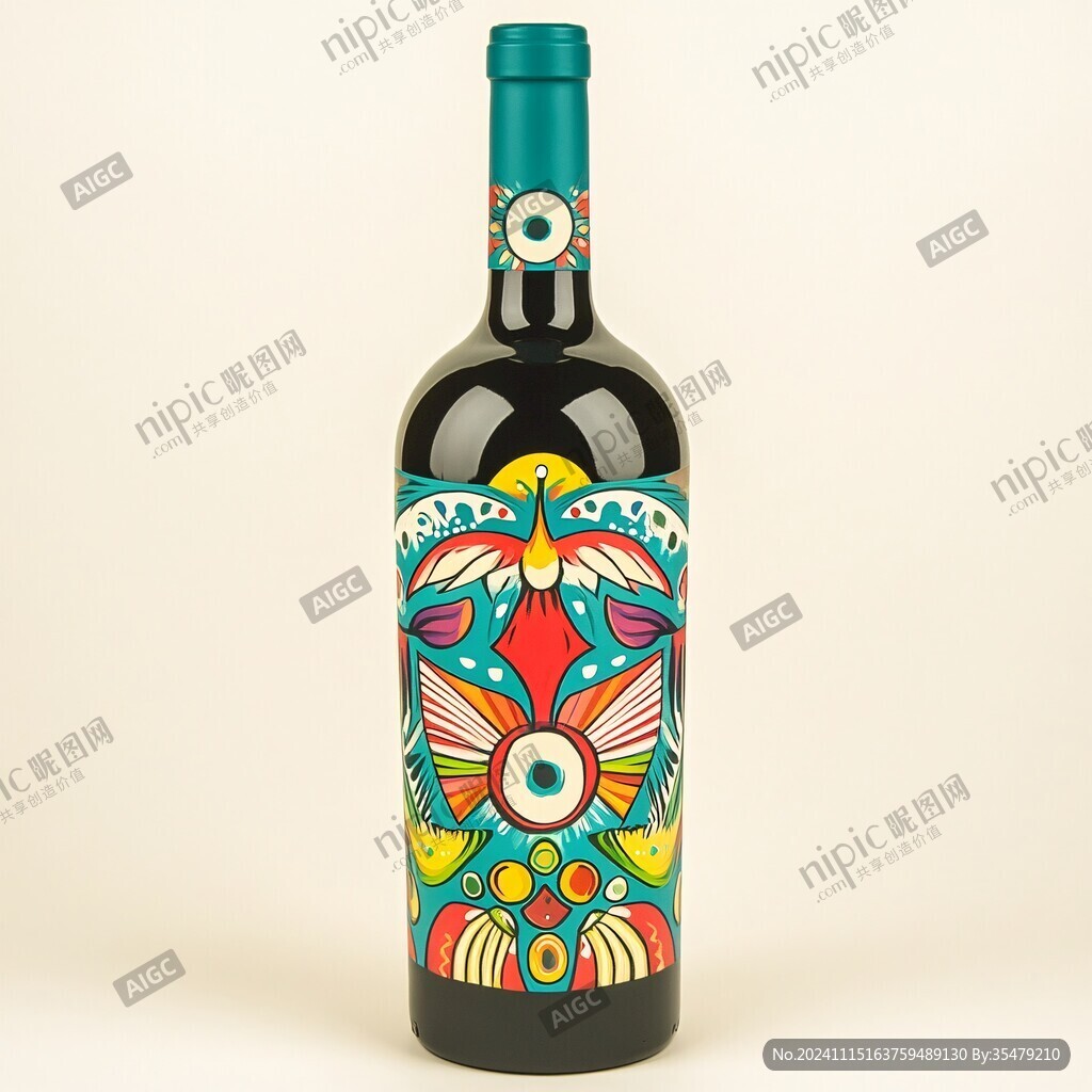 葡萄酒瓶设计