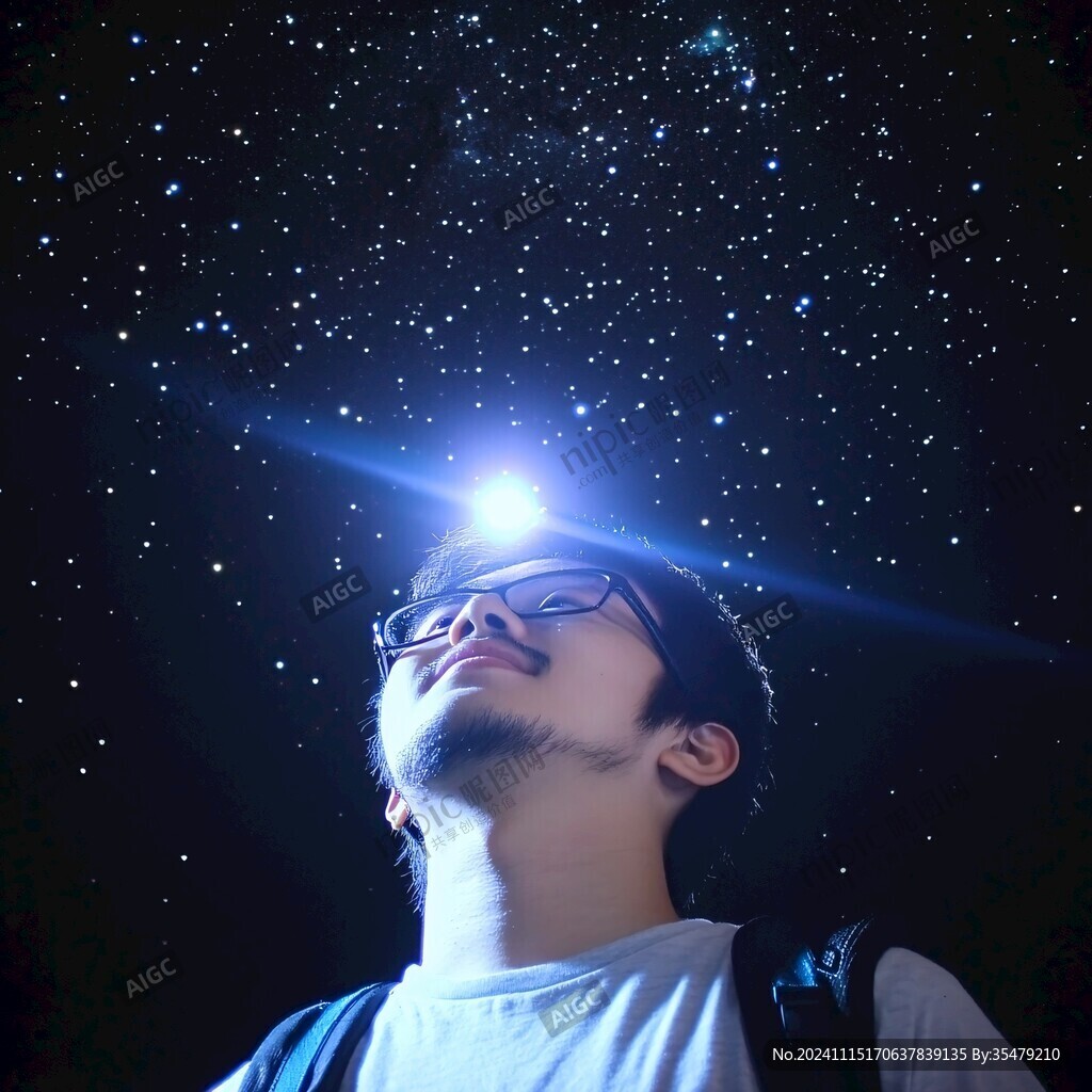 仰望星河的人