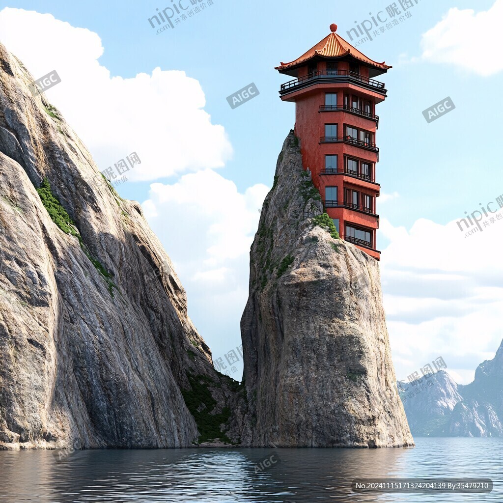 海岛楼阁
