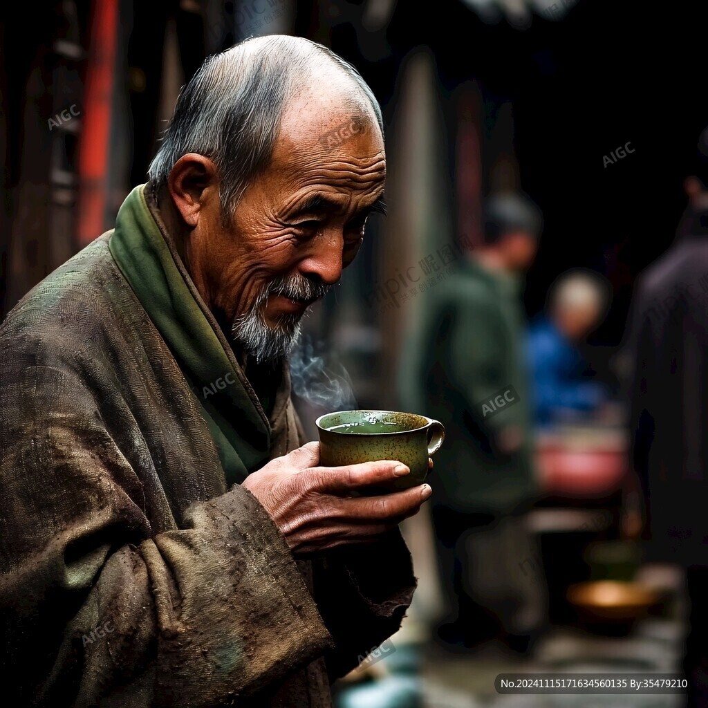 掺茶人