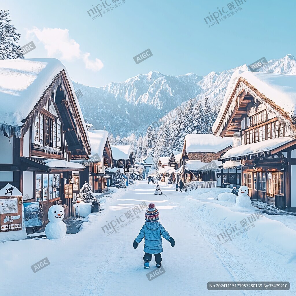 美丽小镇冬季旅游