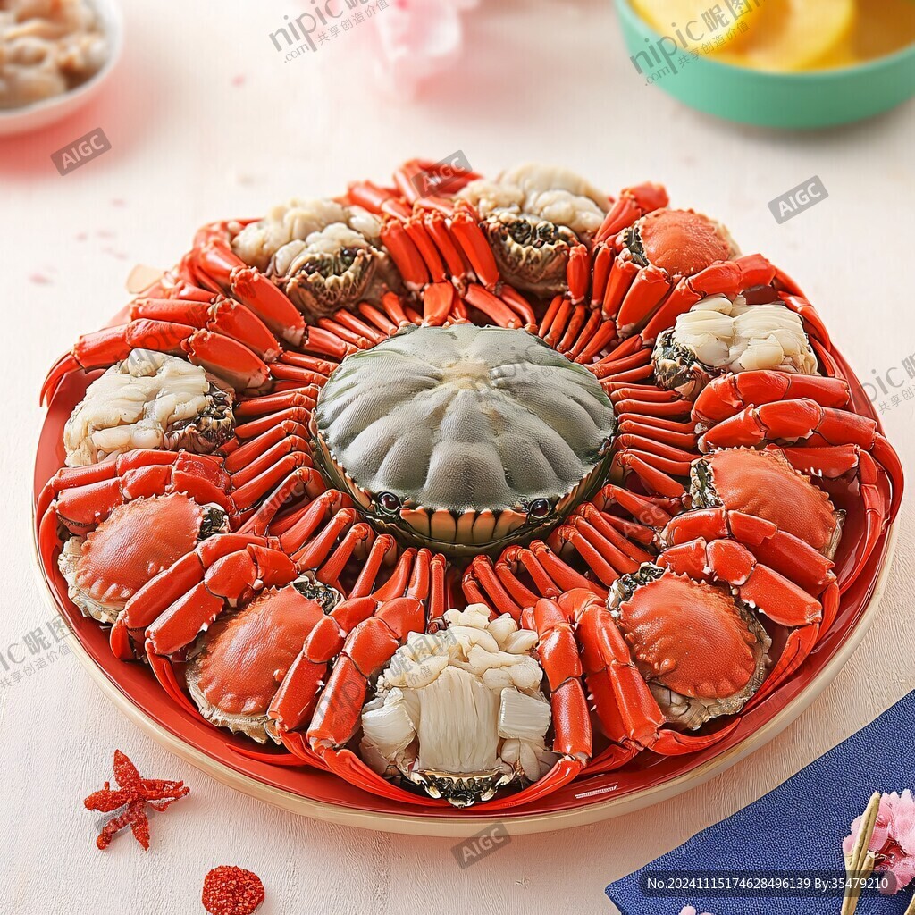 八玉蒸糕蟹