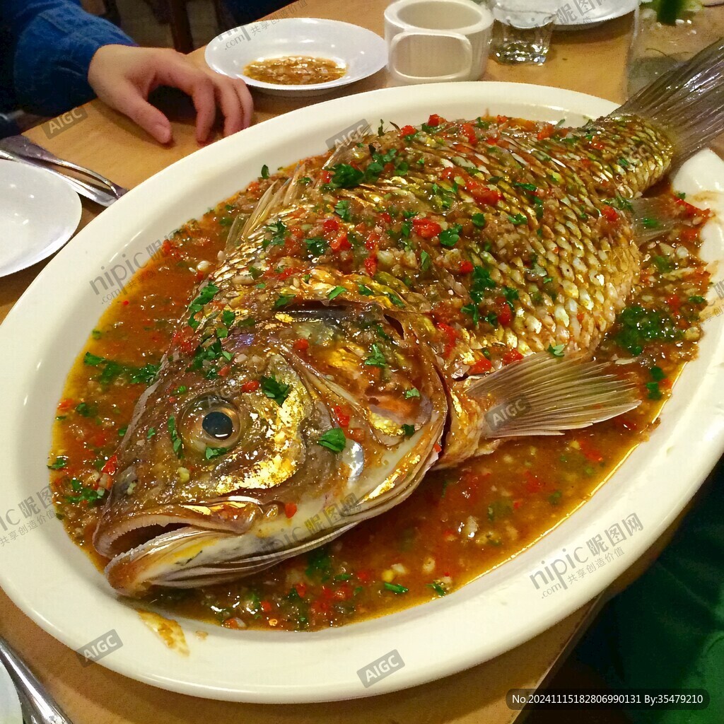 藿香千岛湖大鲫鱼