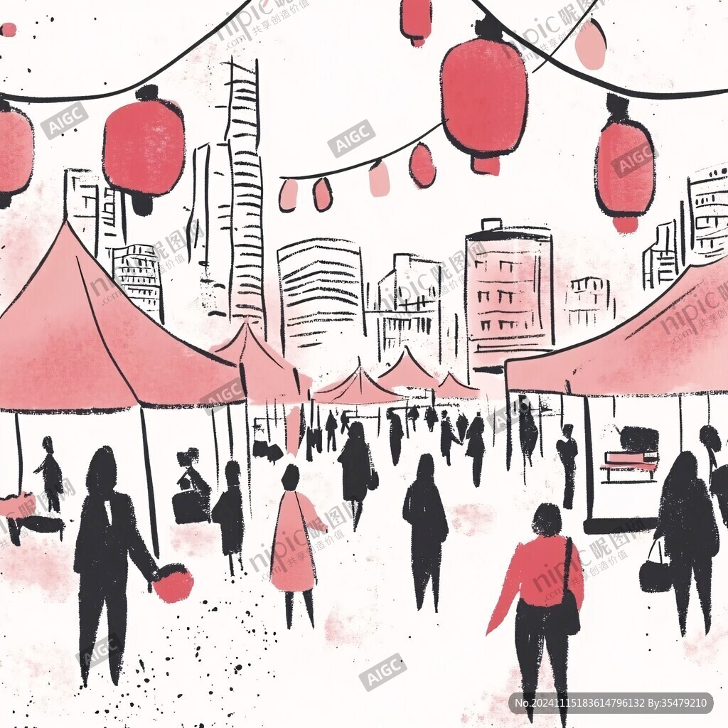 插画集市