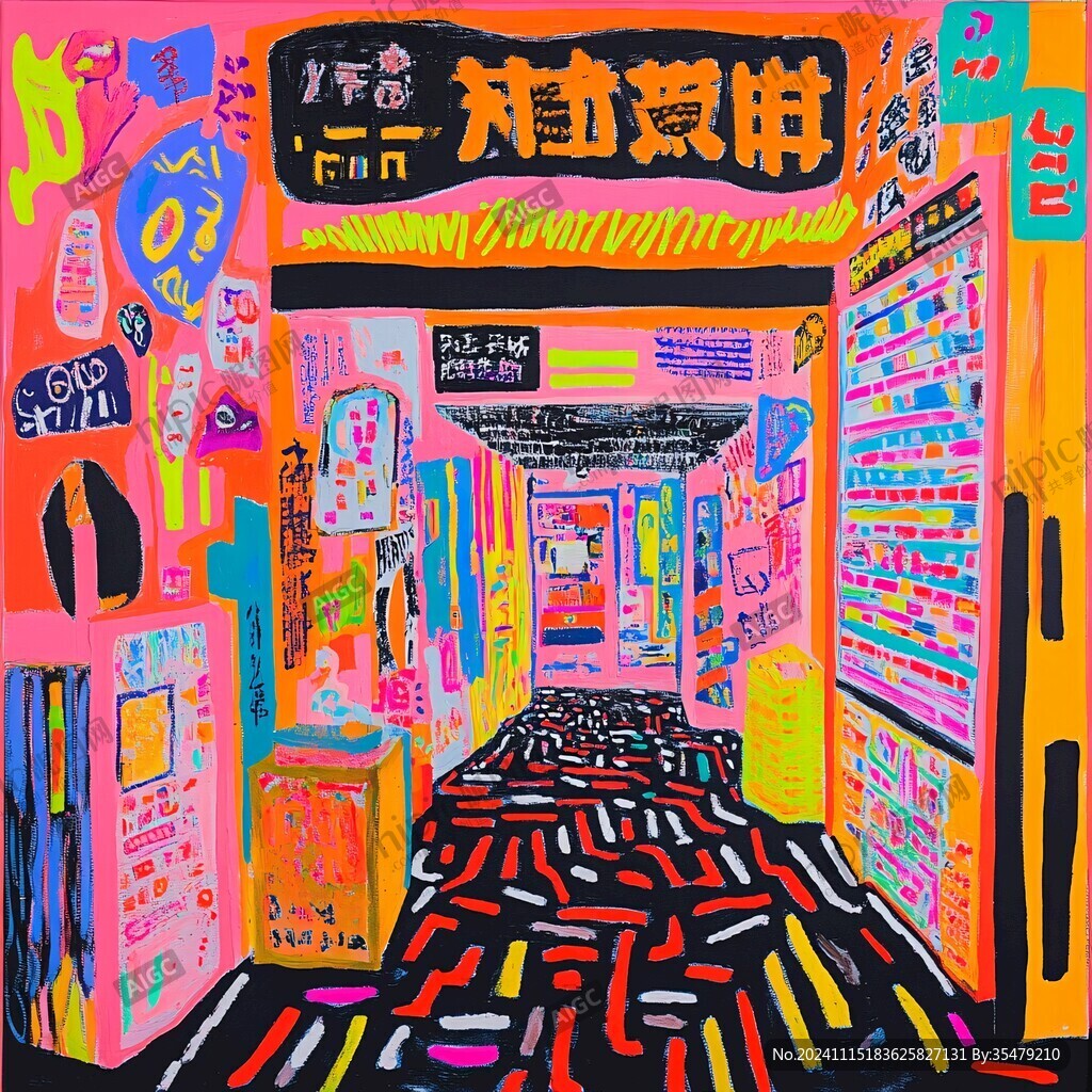 赛博朋克快闪店