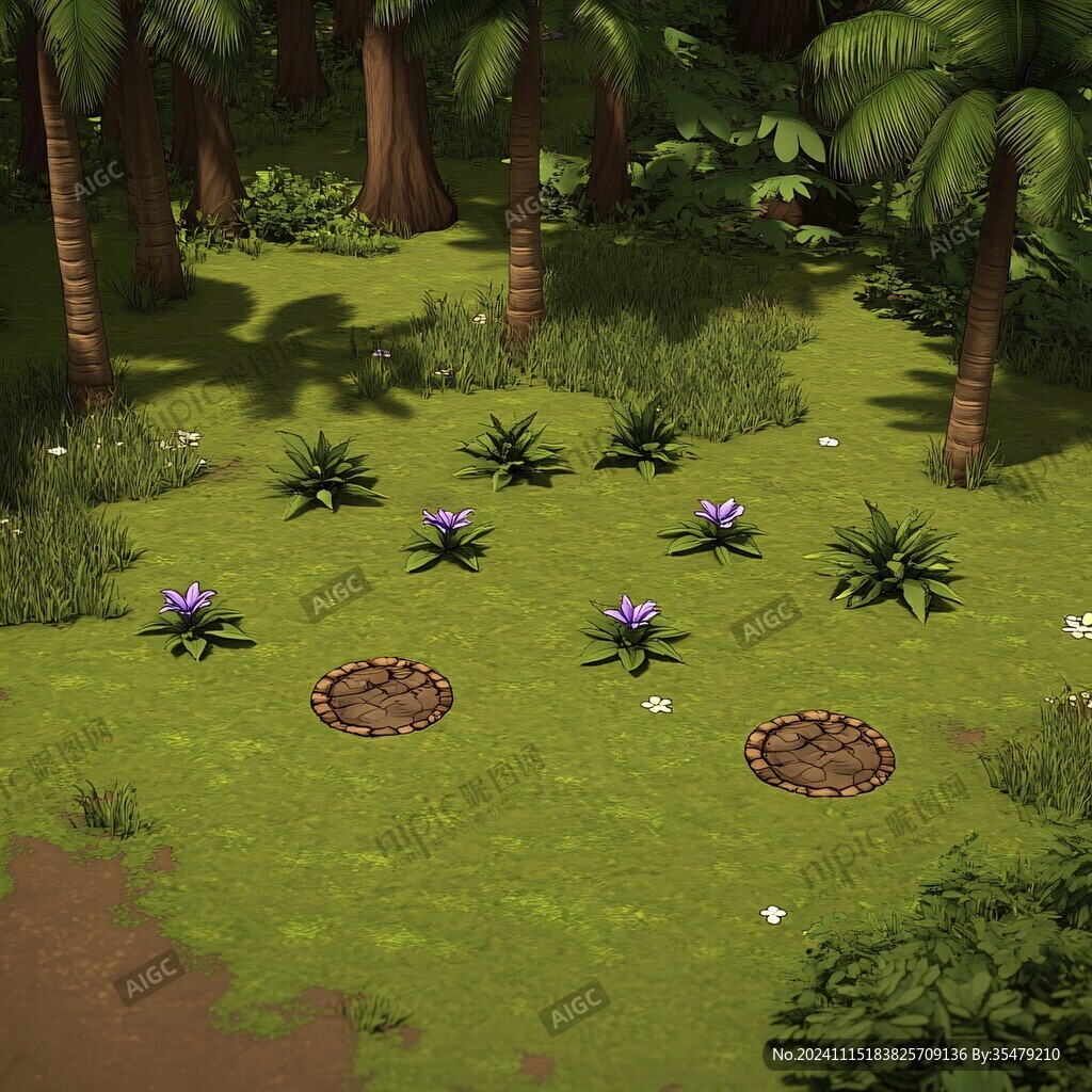 3d草地