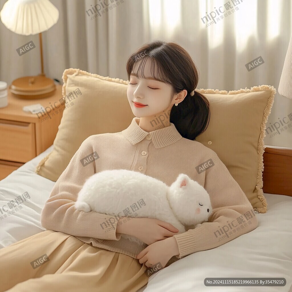 少女羊绒衫