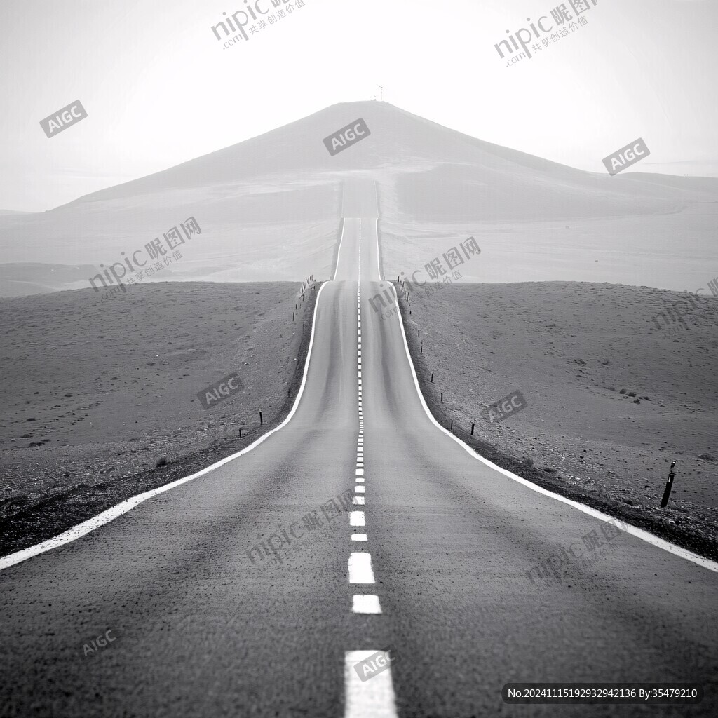 公路竖构图