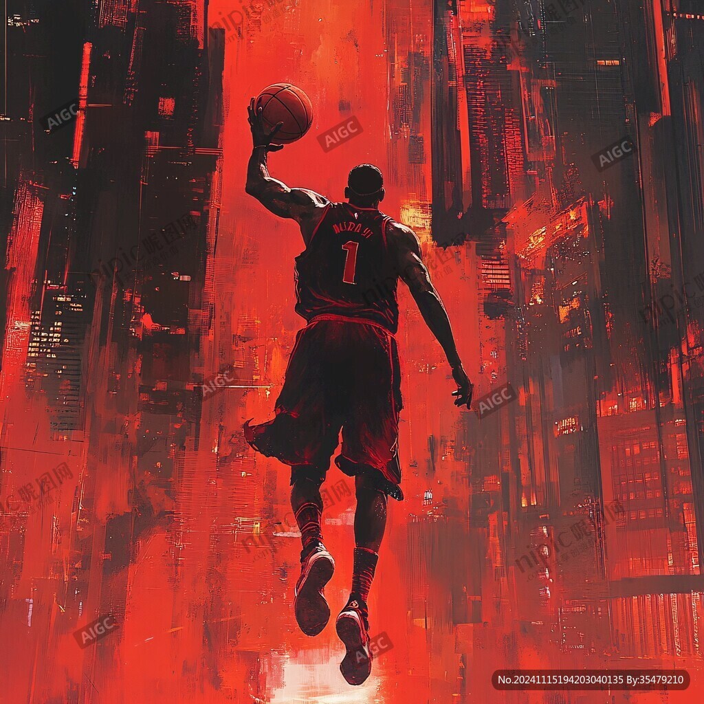 nba插画