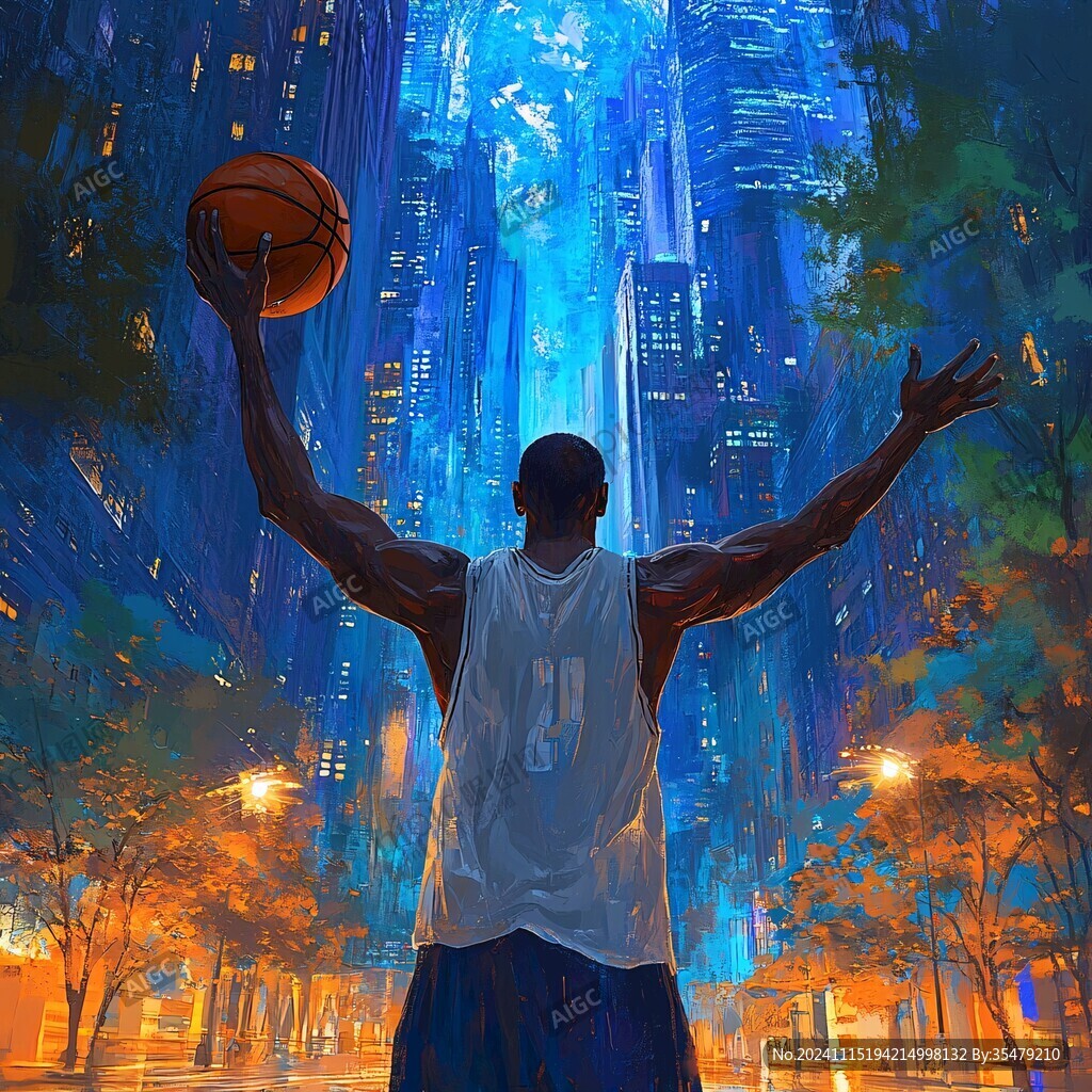 nba插画