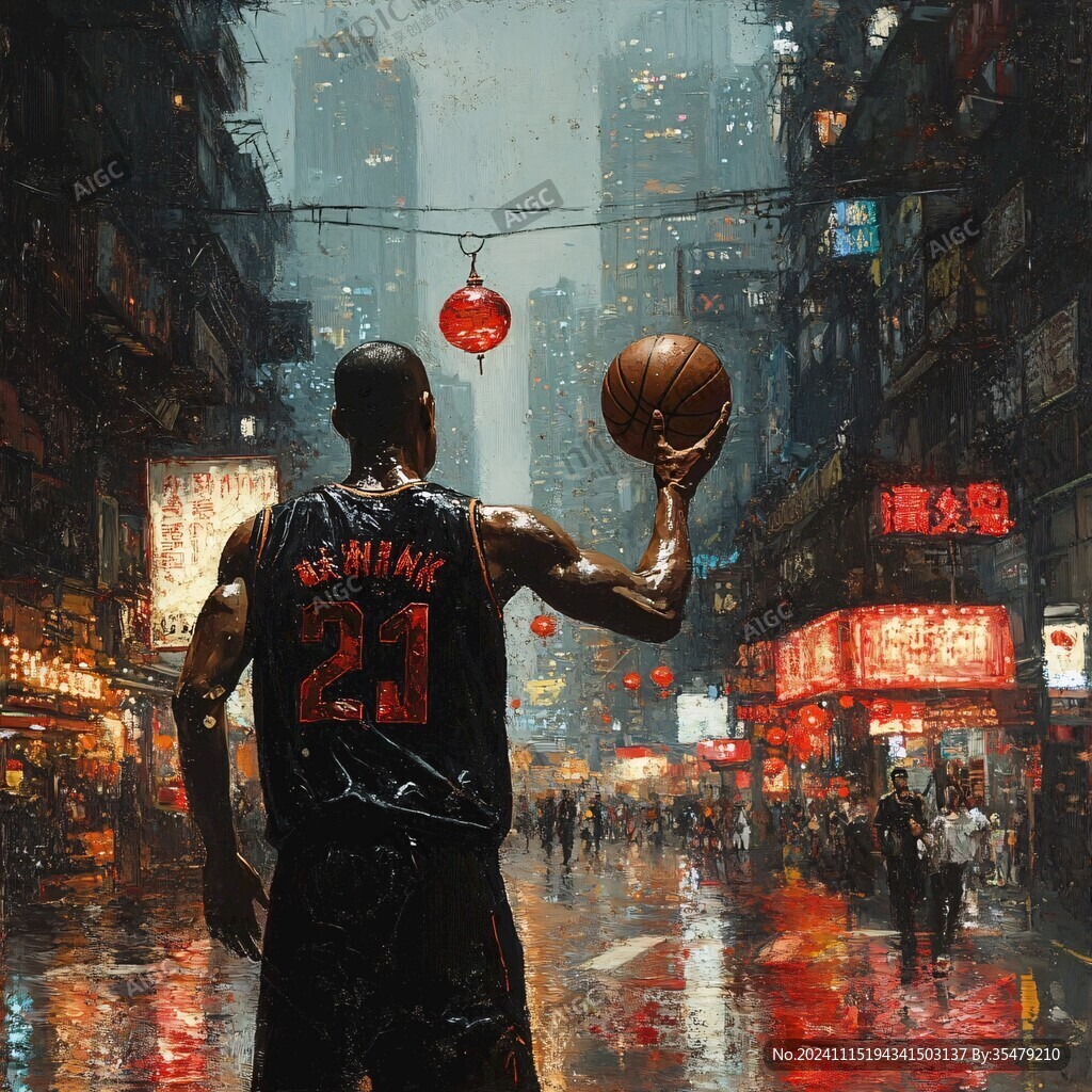 nba插画