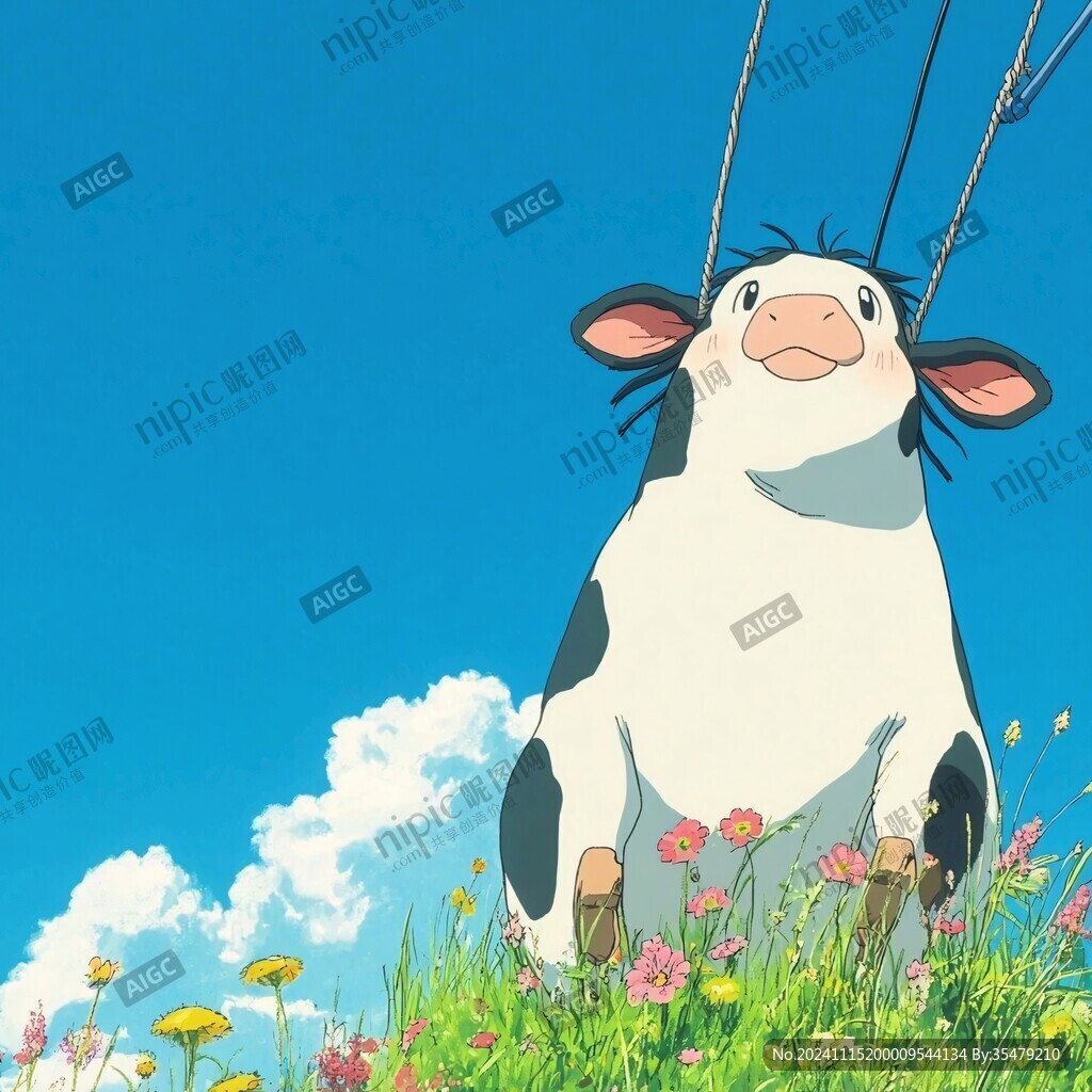 开心小牛头像