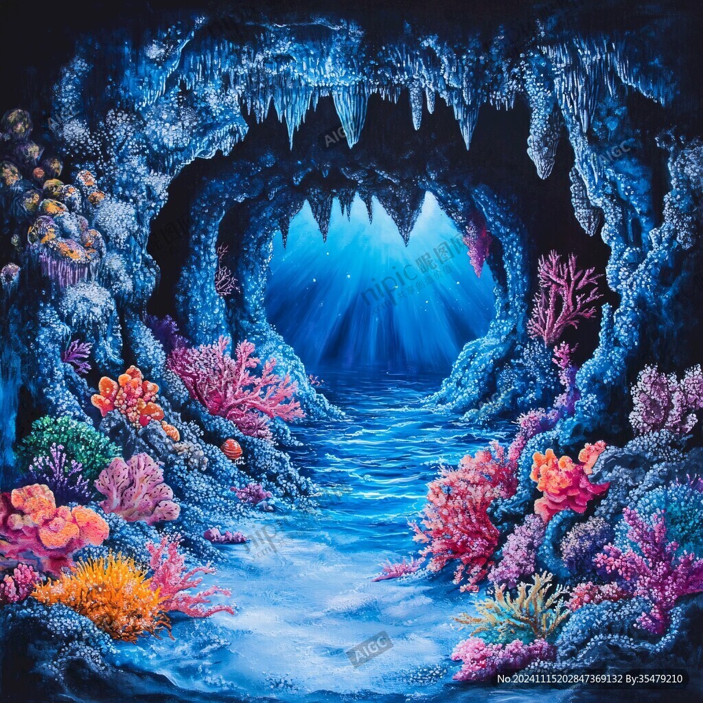立体画海底立体画