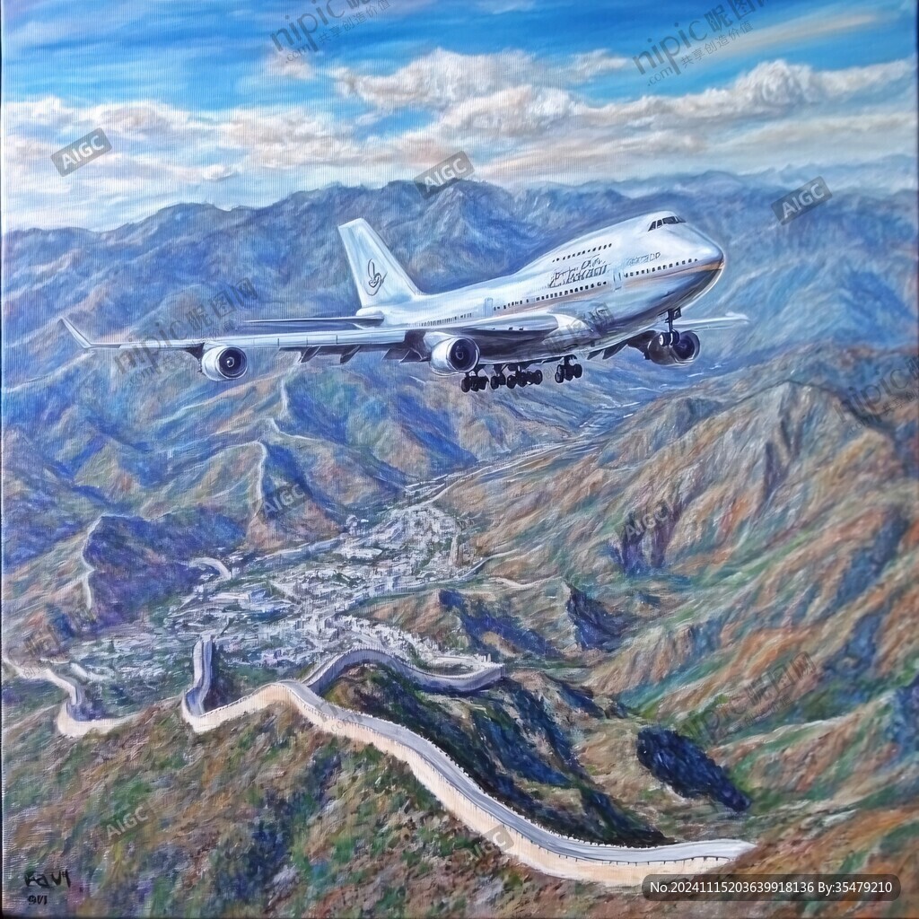 海航油画高清大图