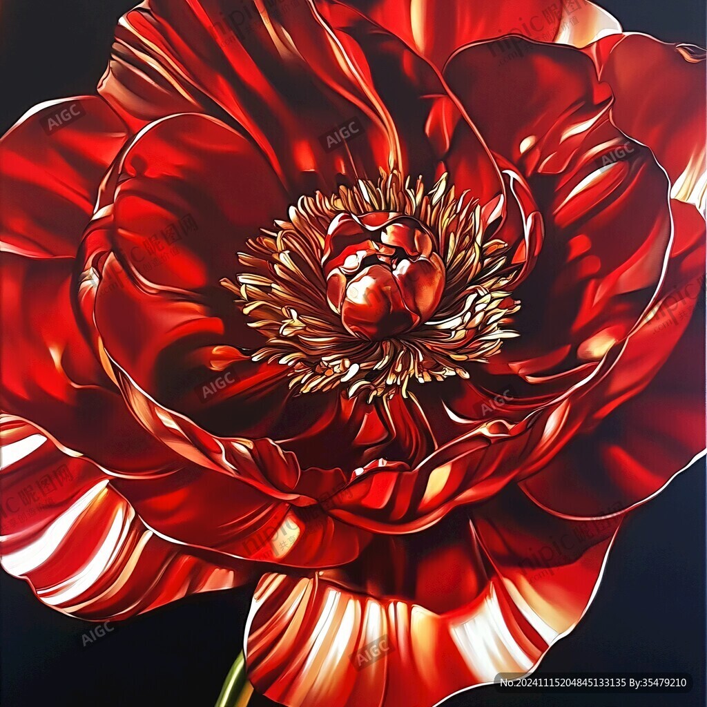 3d立体花装饰画