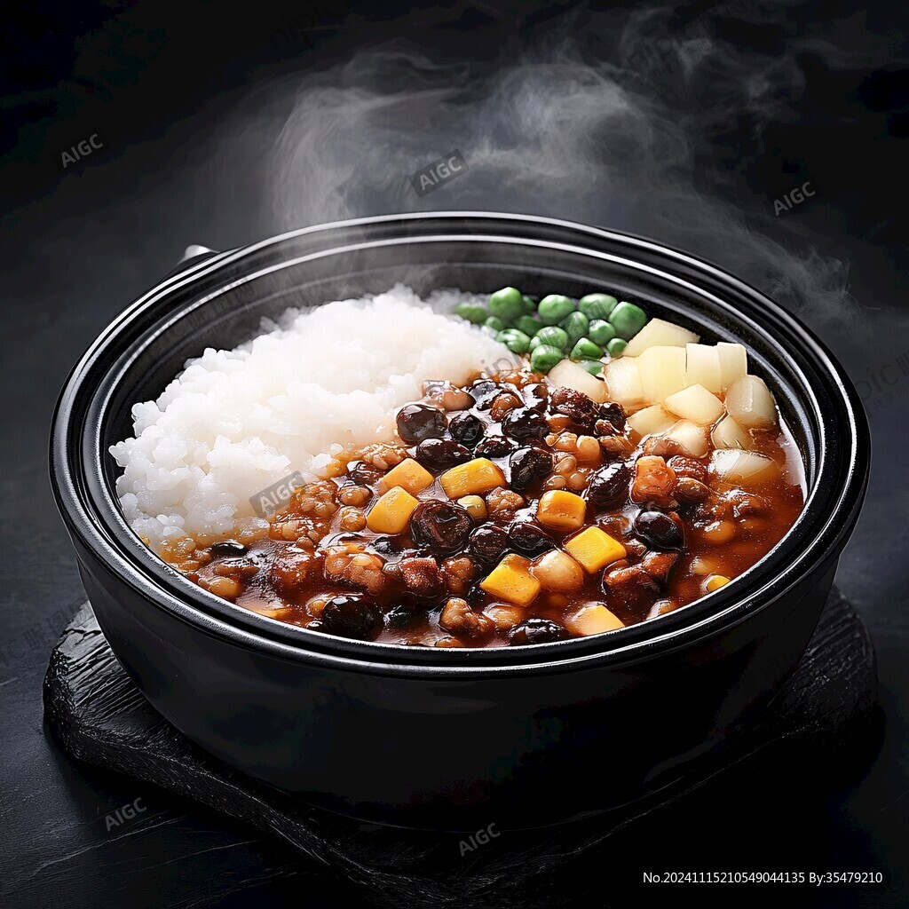 高清八宝稀饭