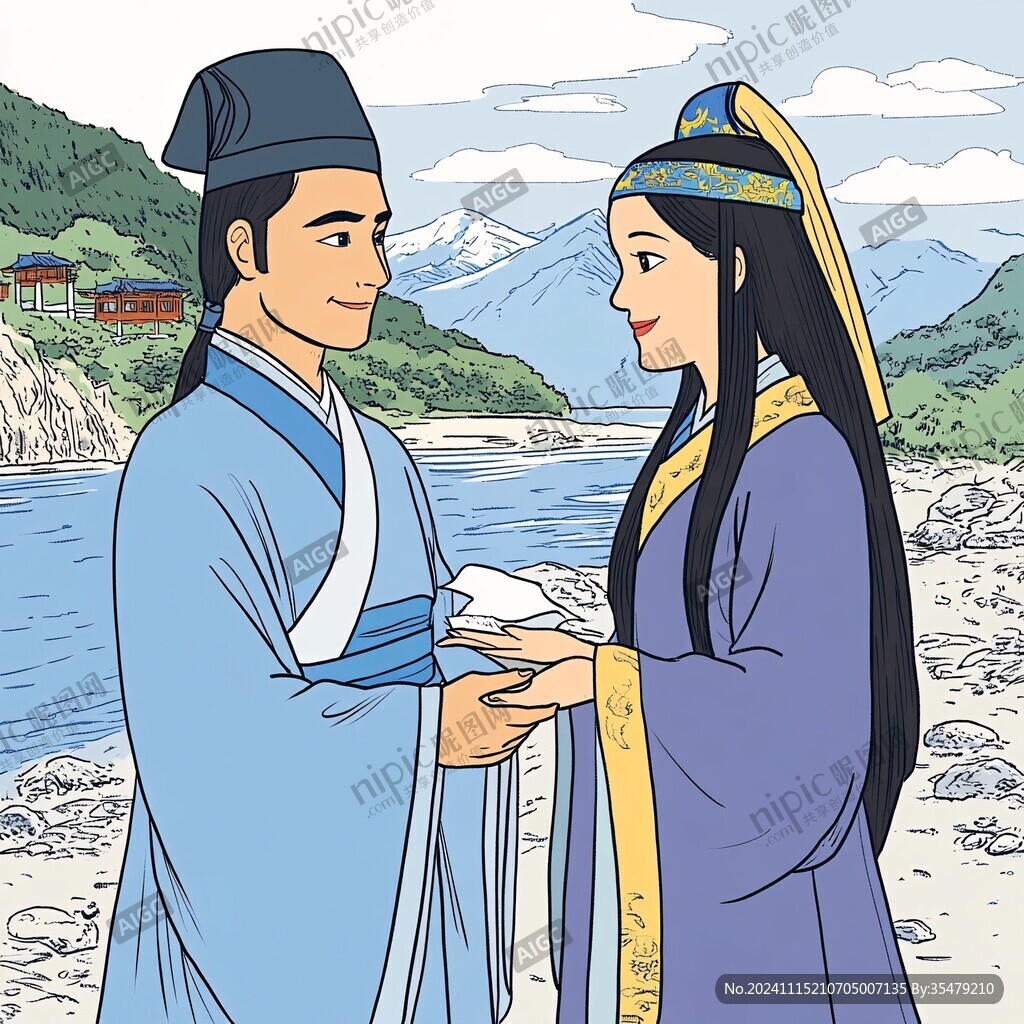 牛郎织女卡通