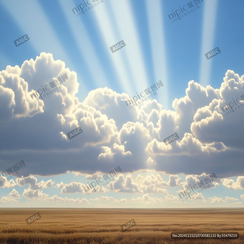 全景黄昏天空素材全