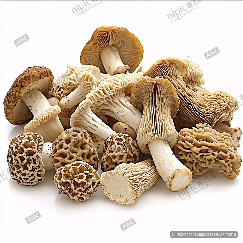 蘑菇高清白底