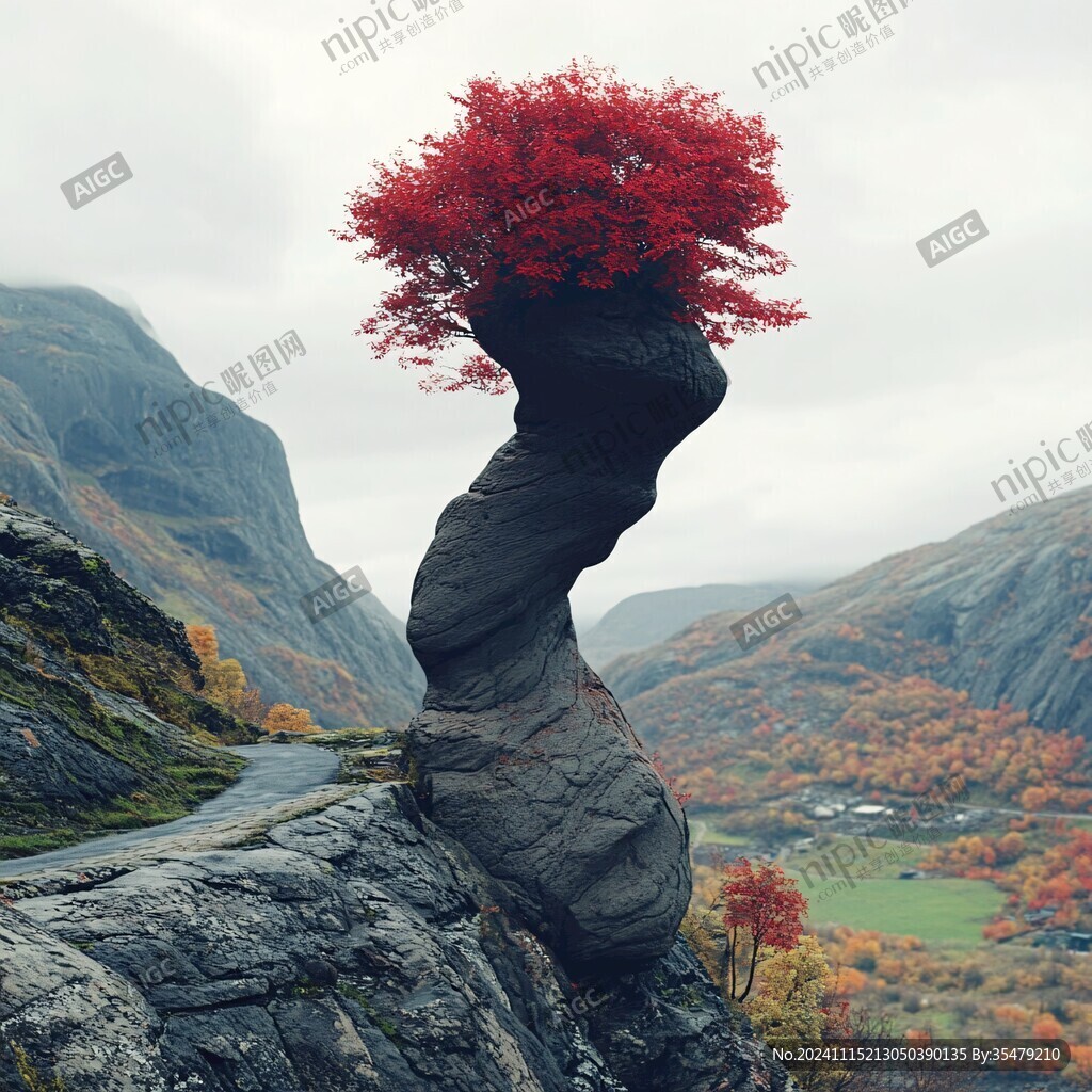 南天一柱石