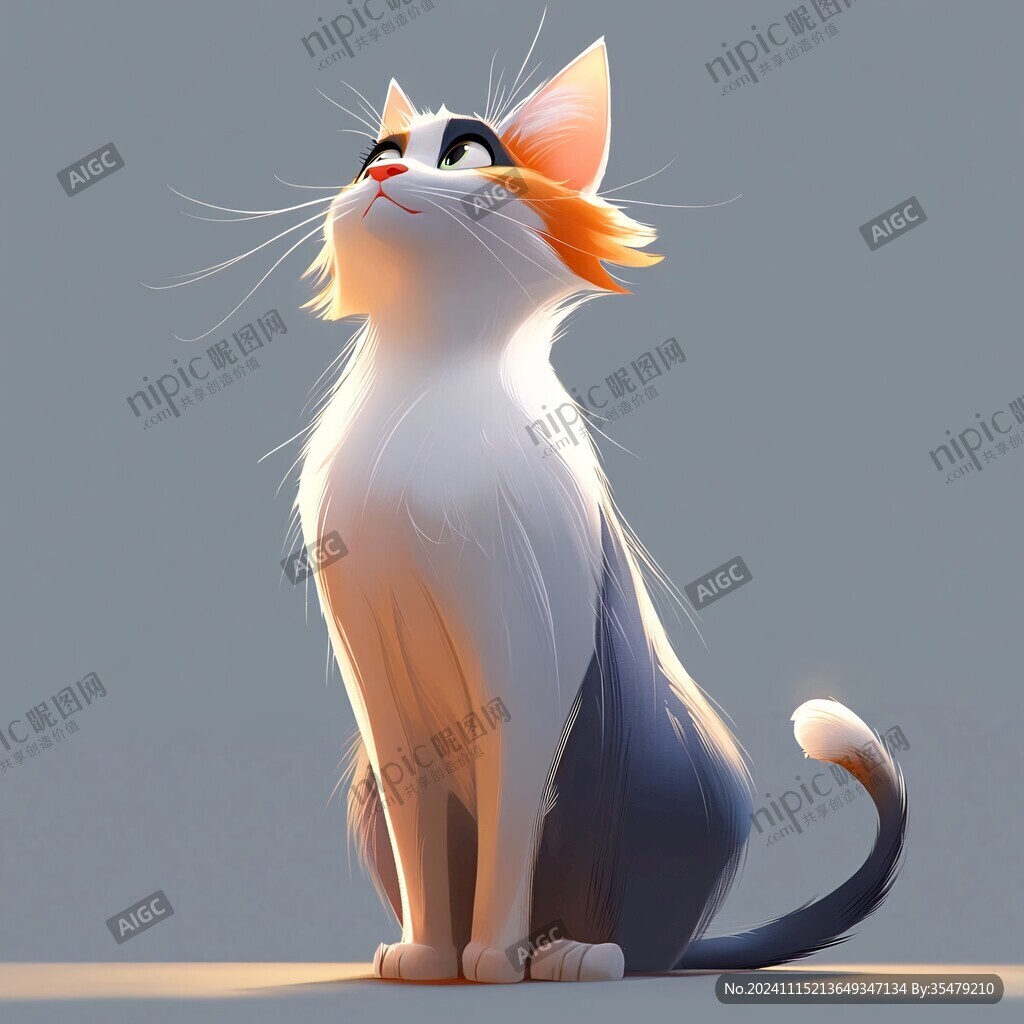 3d卡通猫咪
