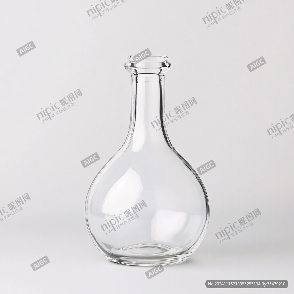 梨形玻璃瓶