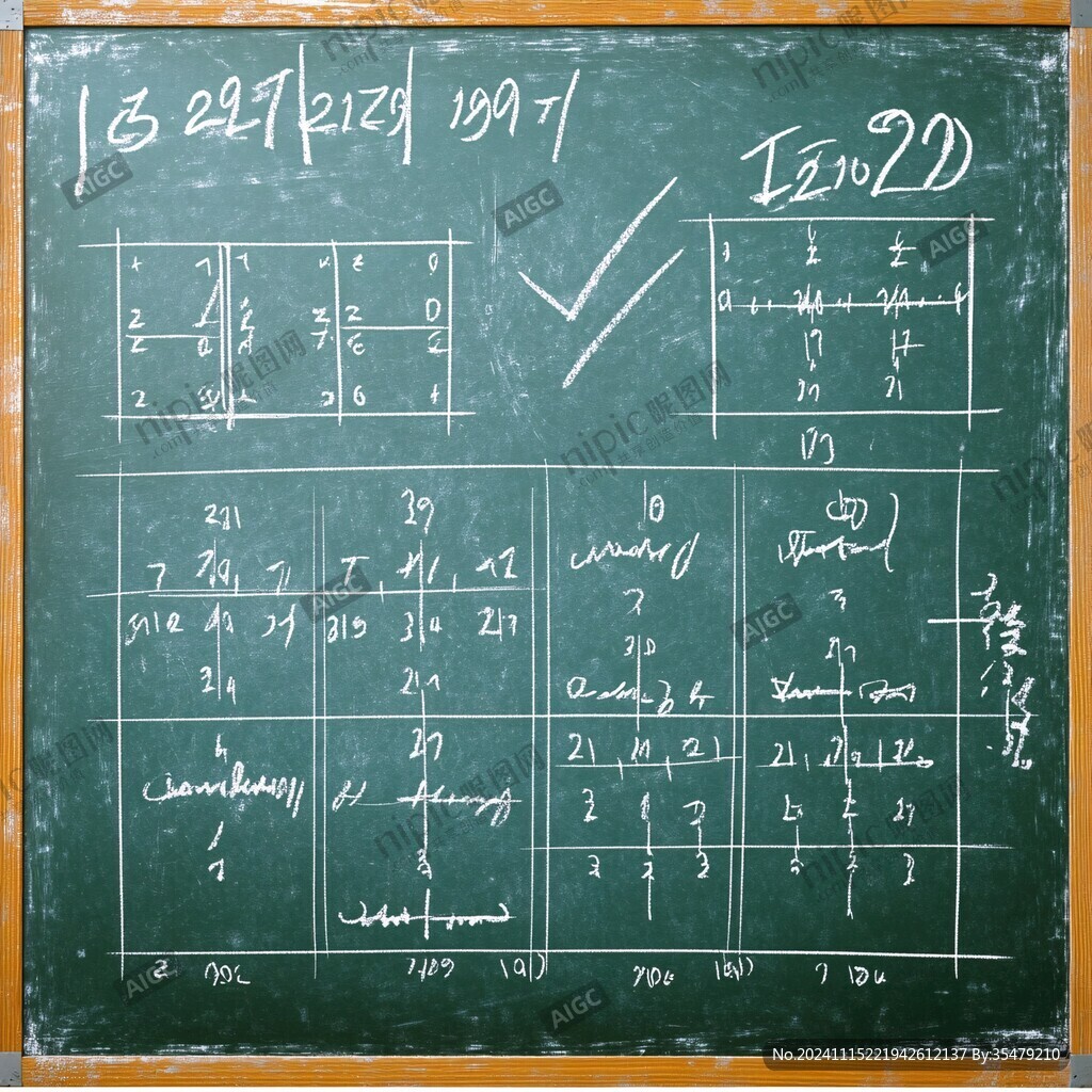 数学板书