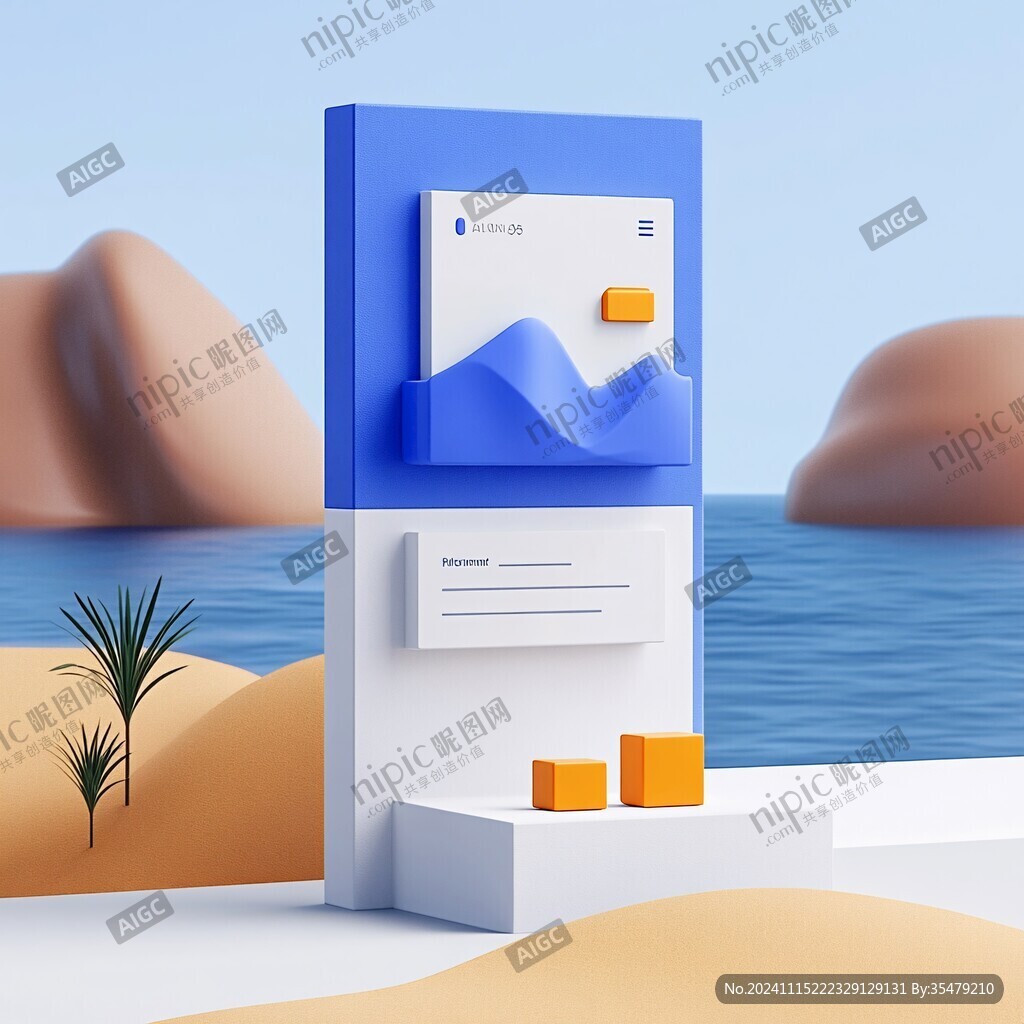 立体插画设计