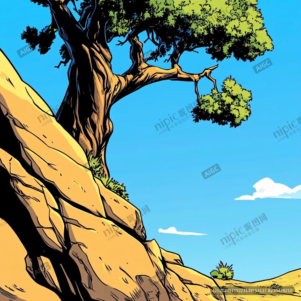 动漫卡通卡通景观