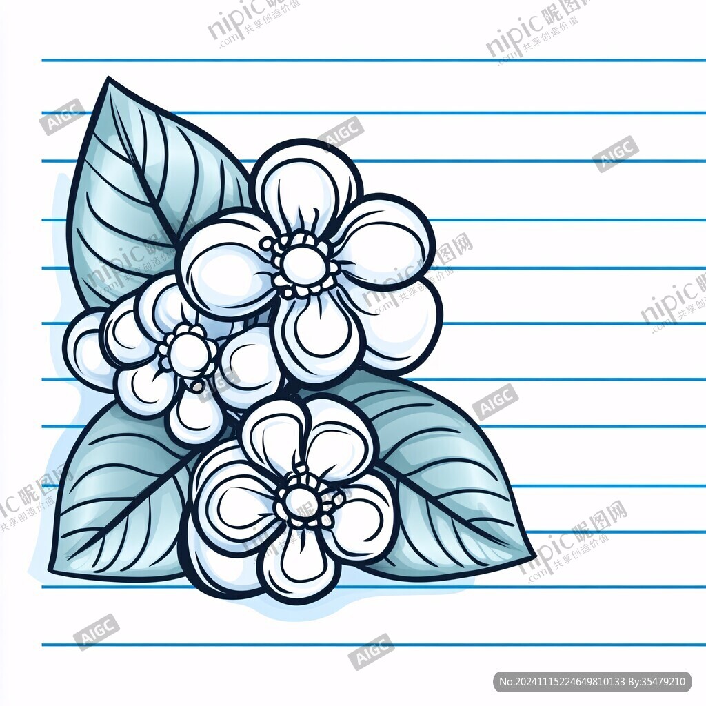 茉莉花绘图