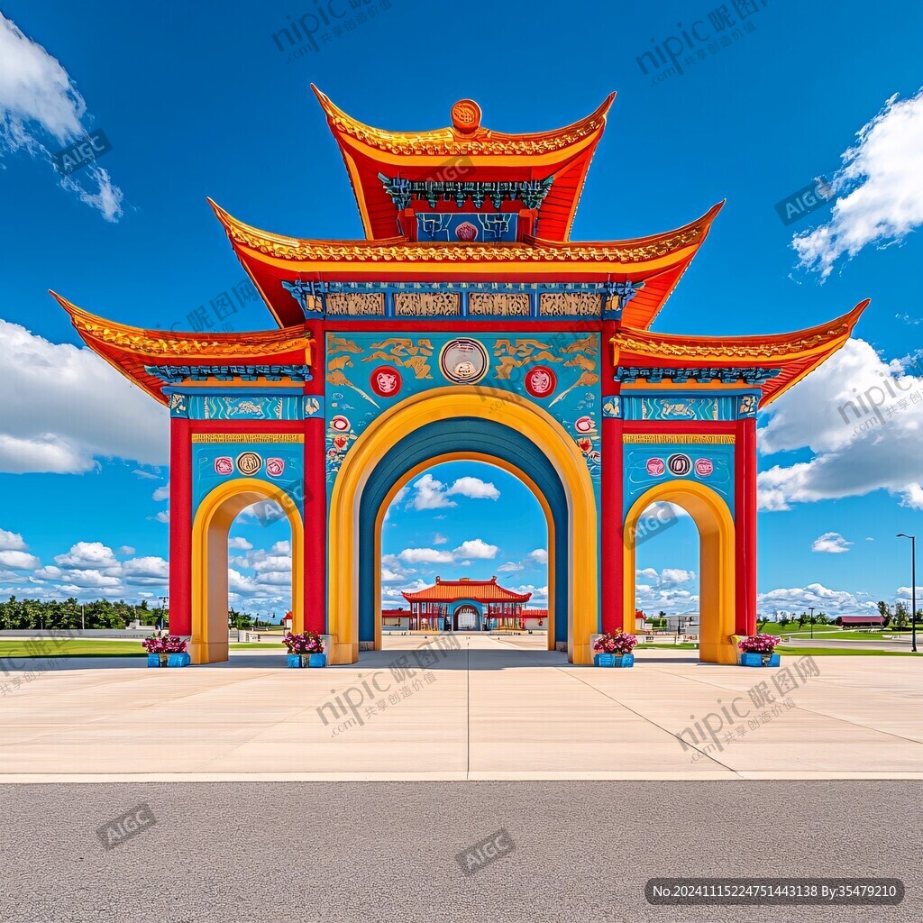 中华民族园大门