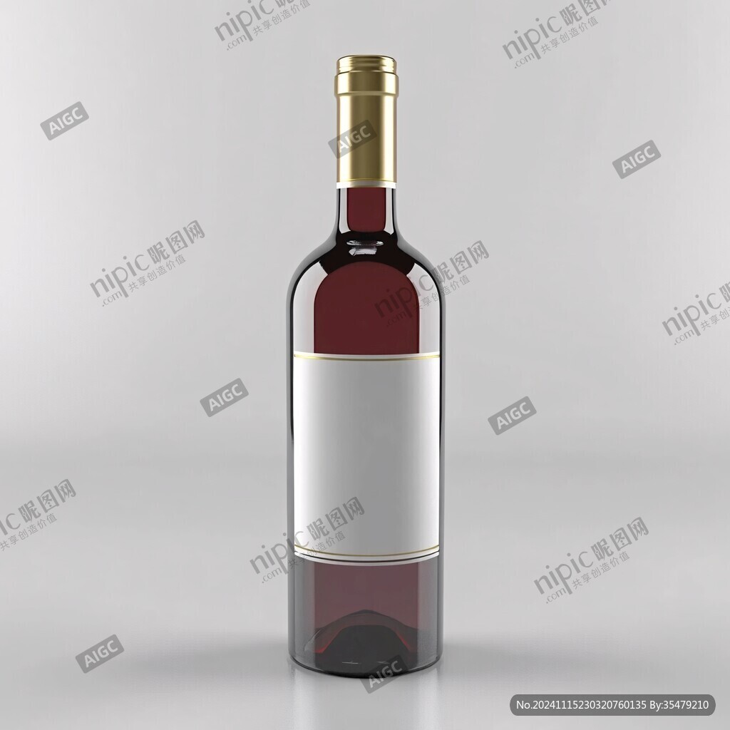 红酒瓶模型