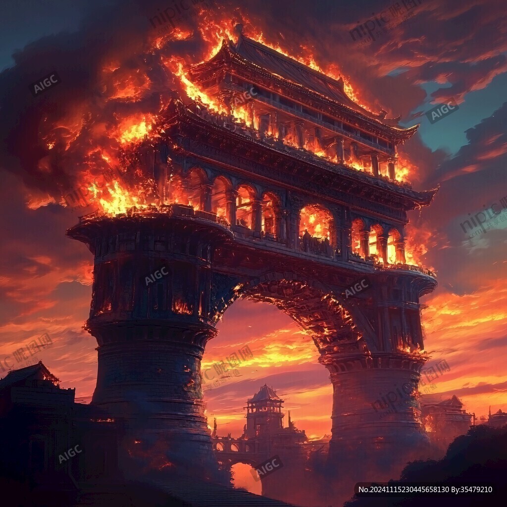 火烧望海楼