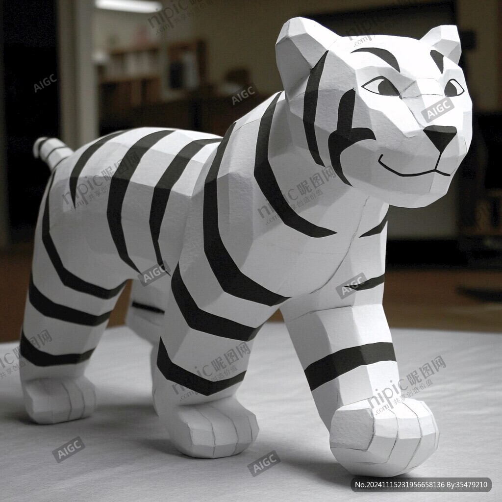 3d立体老虎