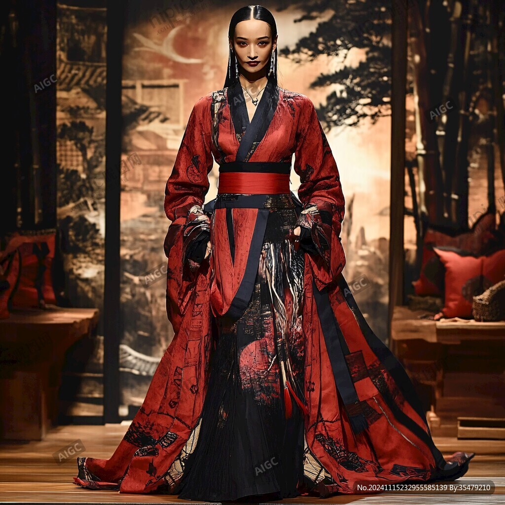 勾践舞台服装