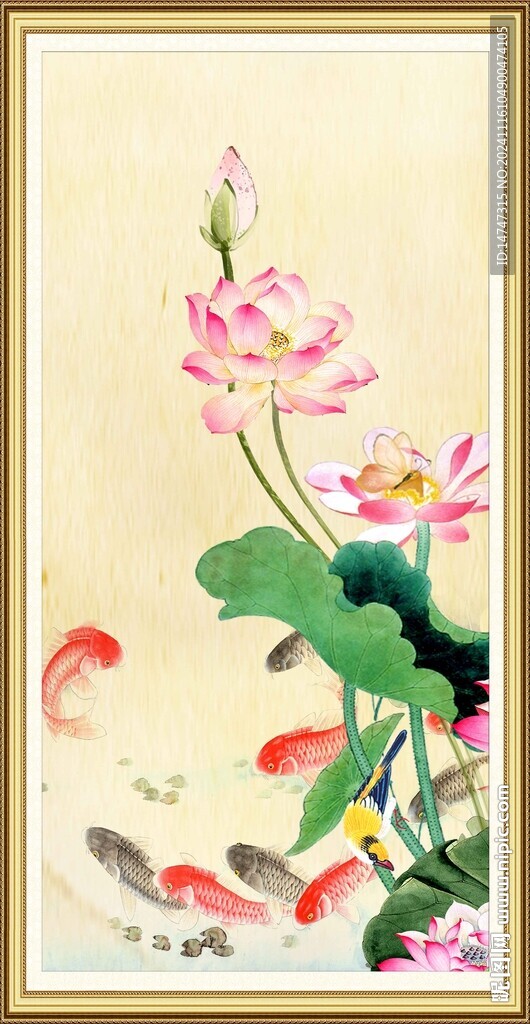 荷花图
