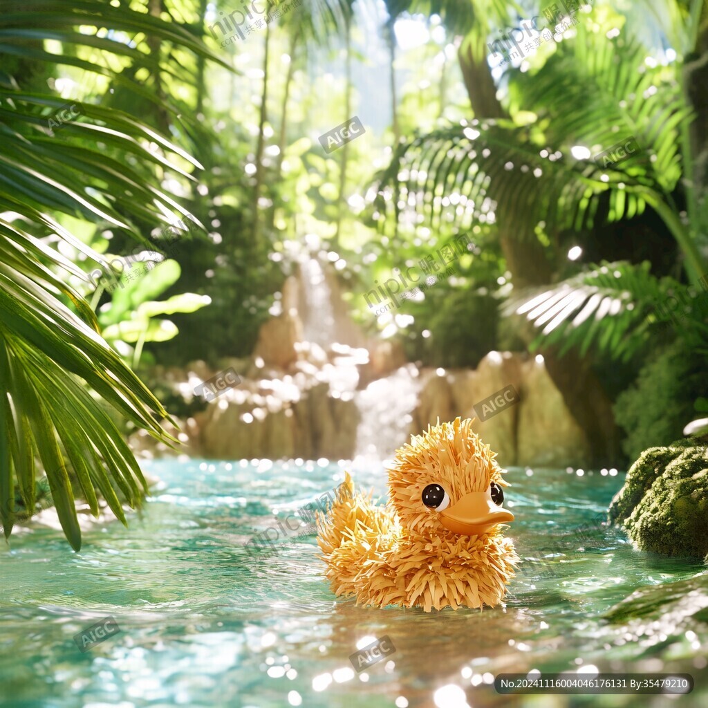 热带雨林泳池