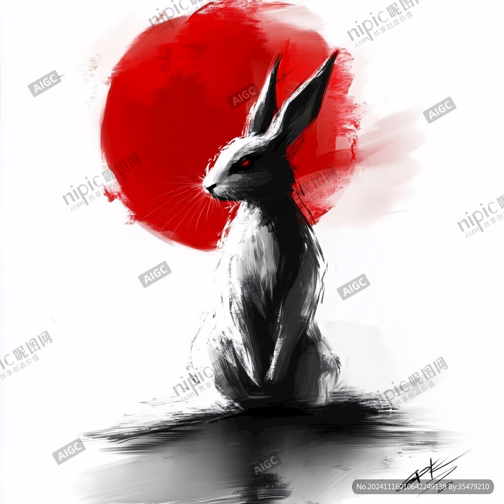 小兔临摹