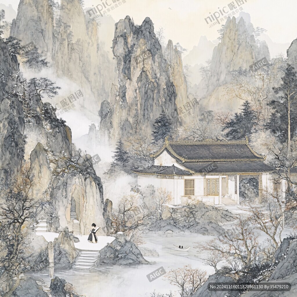 迎客松酒店客厅背景