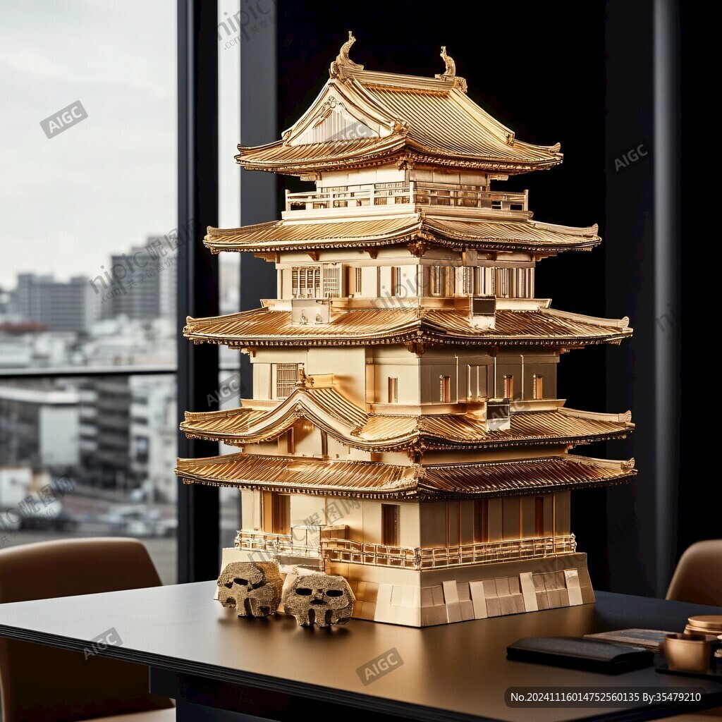 木质黄鹤楼