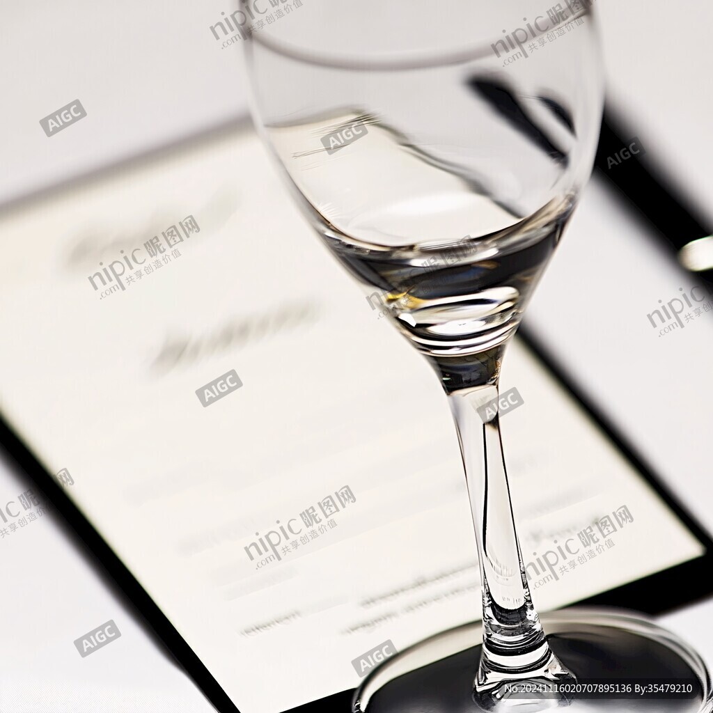 酒店精美品酒单