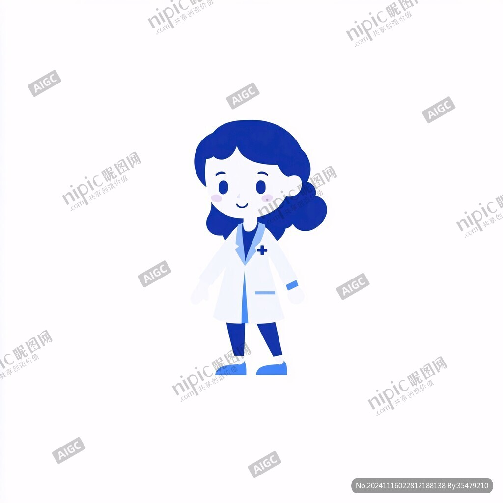原创卡通医生形象