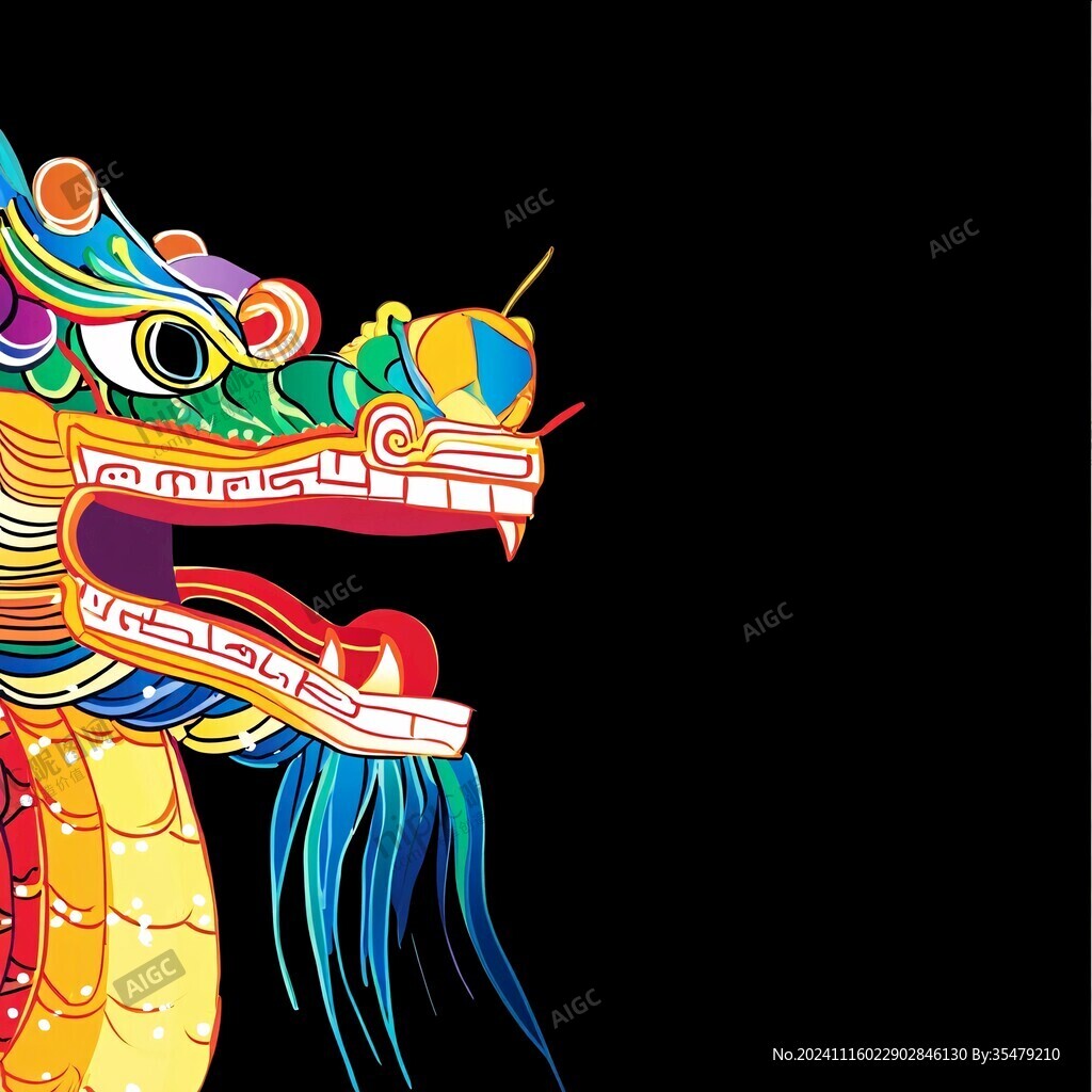龙头舞龙舞狮中国龙
