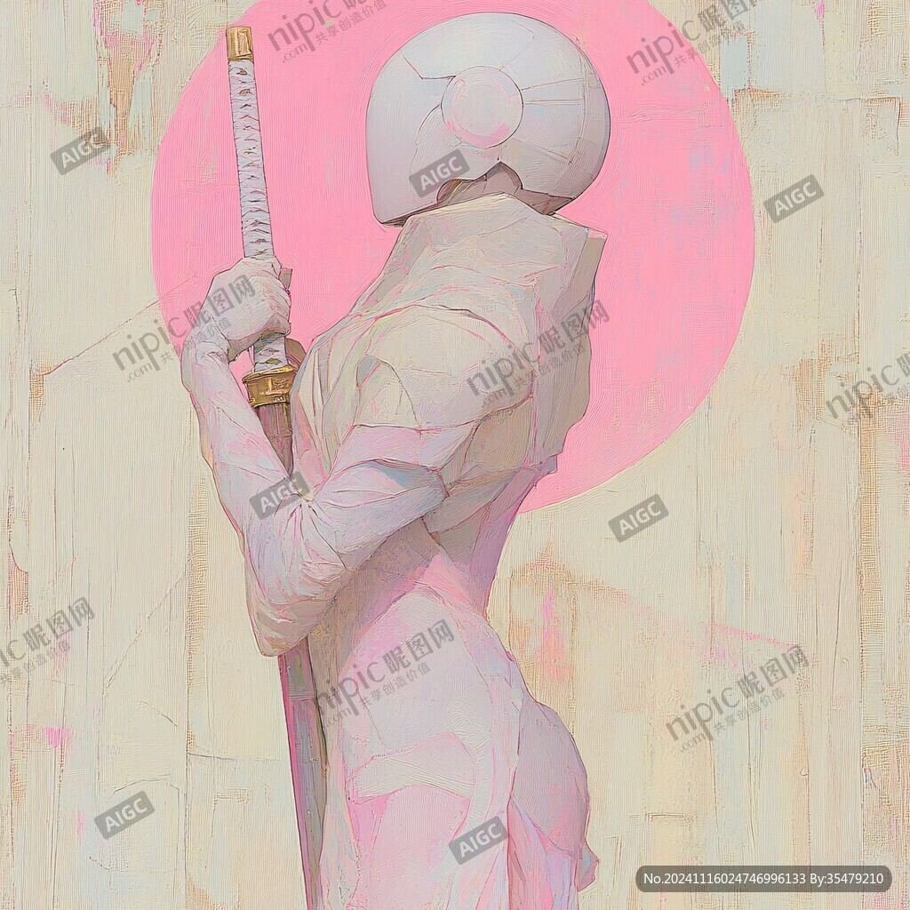 粉红色的超现实主义奇幻