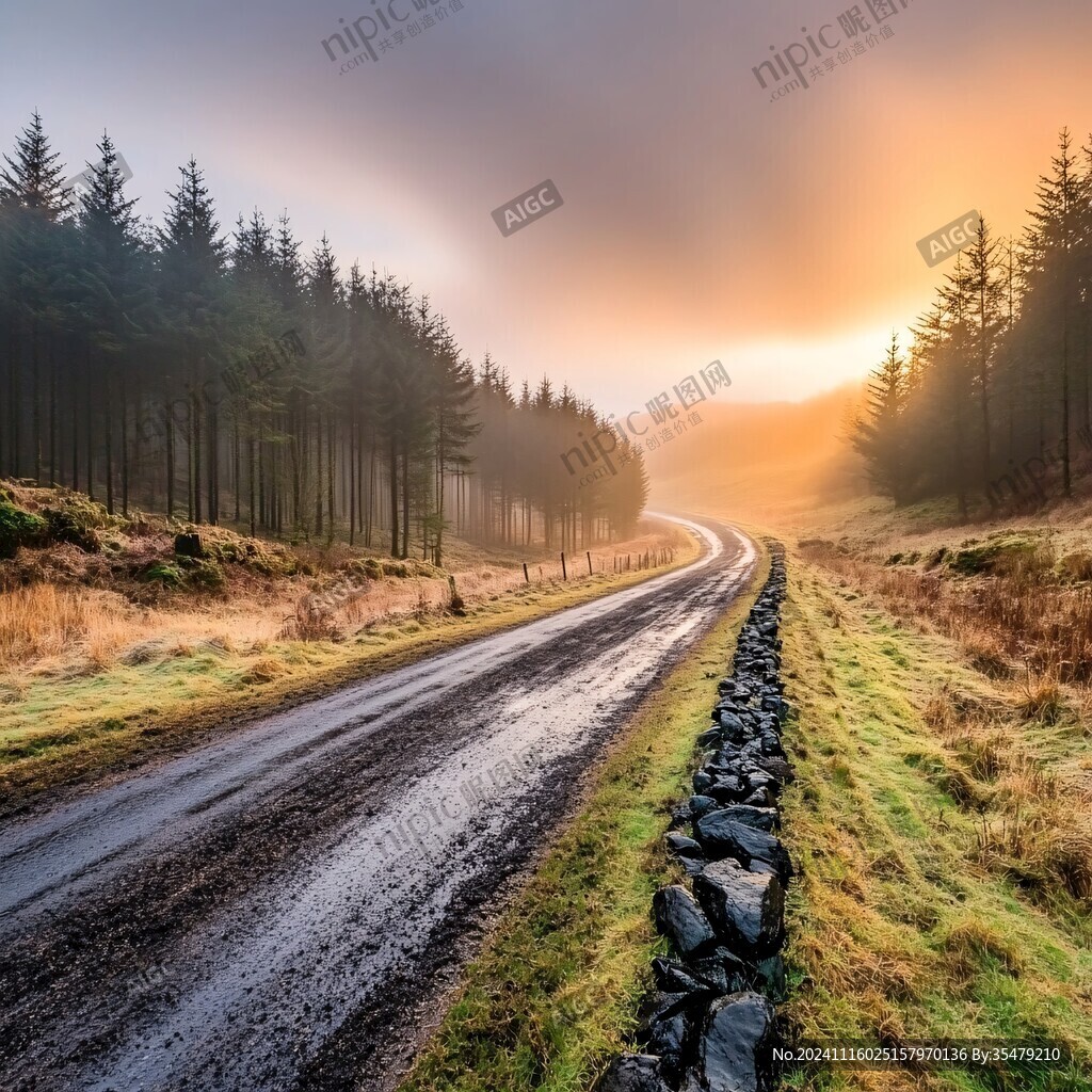 意境高山道路